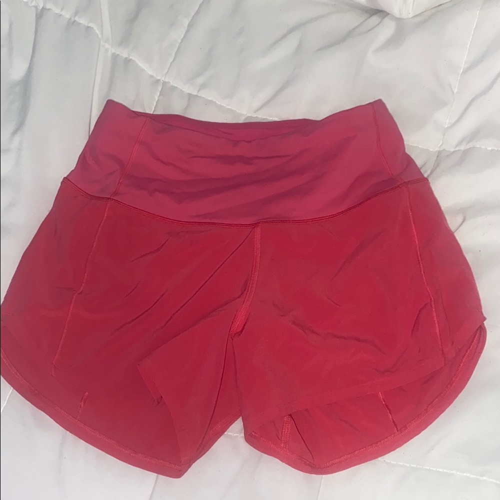 Lululemon| pink speed up 2.5 length